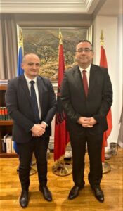 Kryetari i KLSH-së z. Arben Shehu zhvillon një takim me Ambasadorin e Republikës së Turqisë në Shqipëri, z. Tayyar Kağan Atay