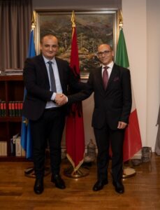 Kryetari i KLSH-së, z. Arben Shehu zhvillon një takim me Presidentin e Autoritetit Kombëtar Antikorrupsion të Italisë (ANAC), z. Giuseppe Busia