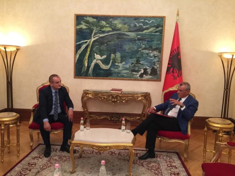 Kryetari i KLSH-së, z. Arben Shehu, në takimin me kryetarin e Kuvendit të Shqipërisë, z. Gramoz Ruçi, 02.08.2021