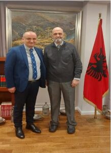 Kryetari i KLSH-së, z. Arben Shehu zhvillon një takim me Këshilltarin Ligjor Rezident të OPDAT, z. Constantine Soupios