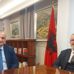 Kryetari i KLSH-së, z. Arben Shehu zhvillon një takim me Kryetarin e Këshillit të Lartë të Prokurorisë, z. Alfred Balla