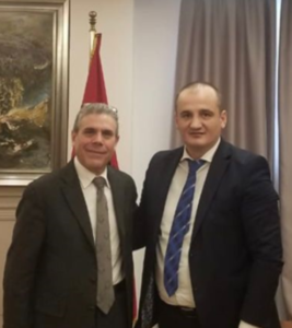 Kryetari i Kontrollit të Lartë të Shtetit Z. Arben Shehu takohet me delegacionin e Agjencisë Anti-Korrupsion të Italisë (ANAC).