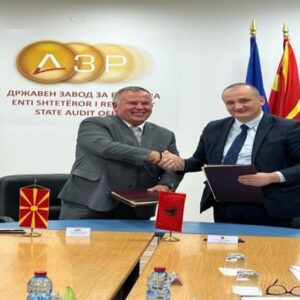 Nënshkruhet Marrëveshja e Bashkëpunimit ndërmjet Kontrollit të Lartë të Shtetit dhe Zyrës Shtetërore të Auditimit të Maqedonisë së Veriut