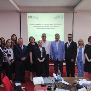 Zhvillohet Takimi Rajonal i Institucioneve Supreme të Auditimit të Shqipërise, Maqedonisë së Veriut, Serbisë, si dhe Bosnje dhe Hercegovinës, organizuar nga UN Women në Banja Luka, 12 korrik 2022