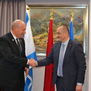 The chairman of ALSAI, Mr. Arben Shehu hosted the President of EUROSAI and the State Comptroller of Israel Mr. Matanyahu Englman