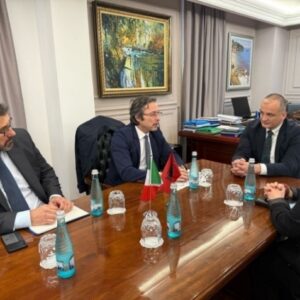 The Chairman of ALSAI, Mr. Arben Shehu, held a meeting with the Italian Ambassador to Albania, His Excellency Mr. Marco Alberti