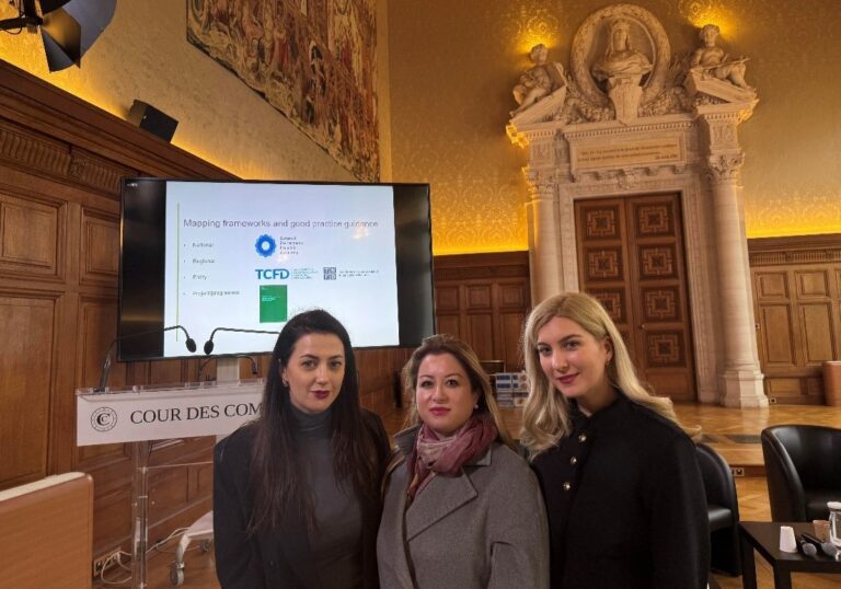 Në datën 06.02.2025, KLSH mori pjesë në konferencën për “Matjen e Performancës Mjedisore në Sektorin Publik”, organizuar nga Gjykata Franceze e Llogarive