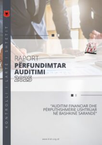 Raport përfundimtar auditimi i ushtruar në Bashkinë Sarandë