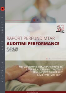 Raport përfundimtar mbi zbatimin e rekomandimeve në auditimin “Trajtimi i sëmundjeve tumorale”