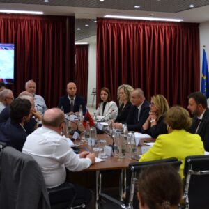 The Chairman of the Albanian Supreme Audit Institution and representatives of the ALSAI welcomed the delegation of the European Parliament in the framework of the mission to Albania and Montenegro