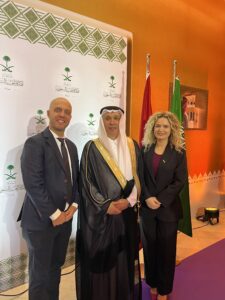 Kontrolli i Lartë i Shtetit merr pjesë në pritjen e organizuar nga Ambasadori i Arabisë Saudite në kuadër të kremtimit të Ditës Kombëtare