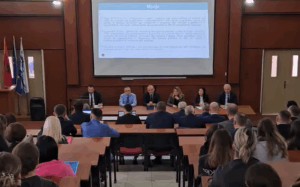 Kontrolli i Lartë i Shtetit zhvillon takim të hapur me studentë dhe pedagogë në Universitetin “Fan Noli” Korçë