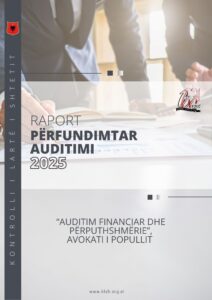 Raport përfundimtar auditimi Avokati i Popullit