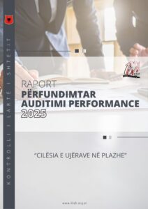 Raport përfundimtar auditimi “Cilësia e ujërave në plazhe”