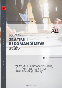 Zbatimi i Rekomandimeve, të lëna gjatë vitit 2024 (pjesa II)