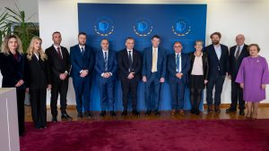 Kryetari i KLSH-së zhvillon takim zyrtar pranë Gjykatës Evropiane të Audituesve në kuadër të forcimit të bashkëpunimit