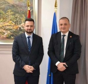 Kryetari i Kontrollit të Lartë të Shtetit, z. Arben Shehu zhvilloi sot një takim në KLSH me Avokatin e Popullit të Republikës së Shqipërisë, z. Endrit Shabani
