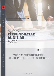 Raport përfundimtar auditimi Drejtoria e Ujitjes dhe Kullimit Fier