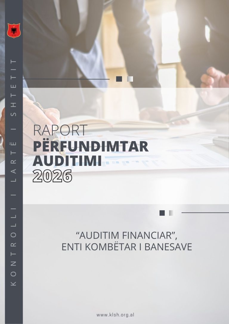 Raport përfundimtar auditimi Enti Kombëtar i Banesave