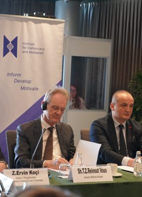 Kryetari i KLSH-së, z. Arben Shehu, merr pjesë në Konferencën për Dialog Kombëtar: Forcimi i ndërveprimit institucional për mbikëqyrje efektive