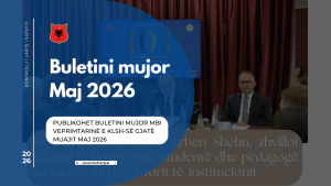 Publikohet “Buletini mujor, maj 2026”