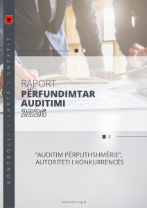 Raport përfundimtar auditimi Autoriteti i Konkurrencës