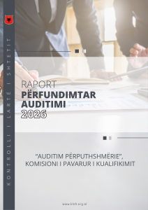 Raport përfundimtar auditimi Komisioni i Pavarur i Kualifikimit