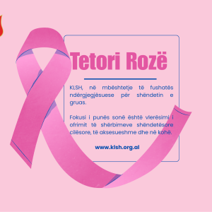 KLSH, në mbështetje të fushatës ndërgjegjësuese “Tetori Rozë”
